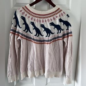 ModCloth Dinosaur Fair Isle Sweater